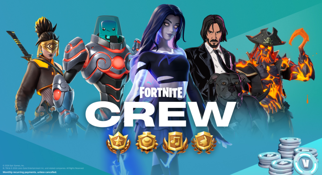 کرو پک فورتنایت | Crew Pack